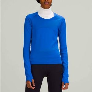 lululemon Swiftly Tech Long Sleeve Shirt 2.0 *Race Length - Blazer Blue Tone NWT